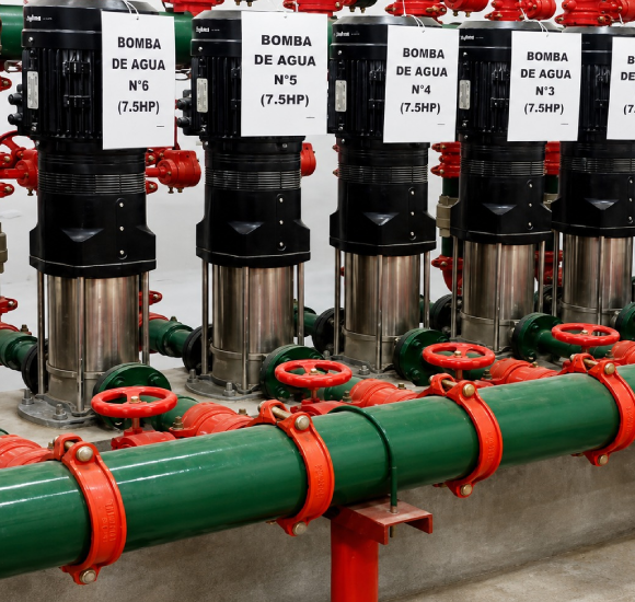Mantenimiento de bombas de agua